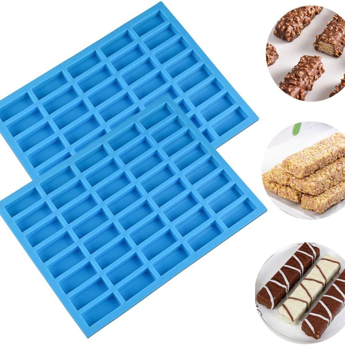 KUANGYE - Molde De Silicona Para Chocolates O Calugas