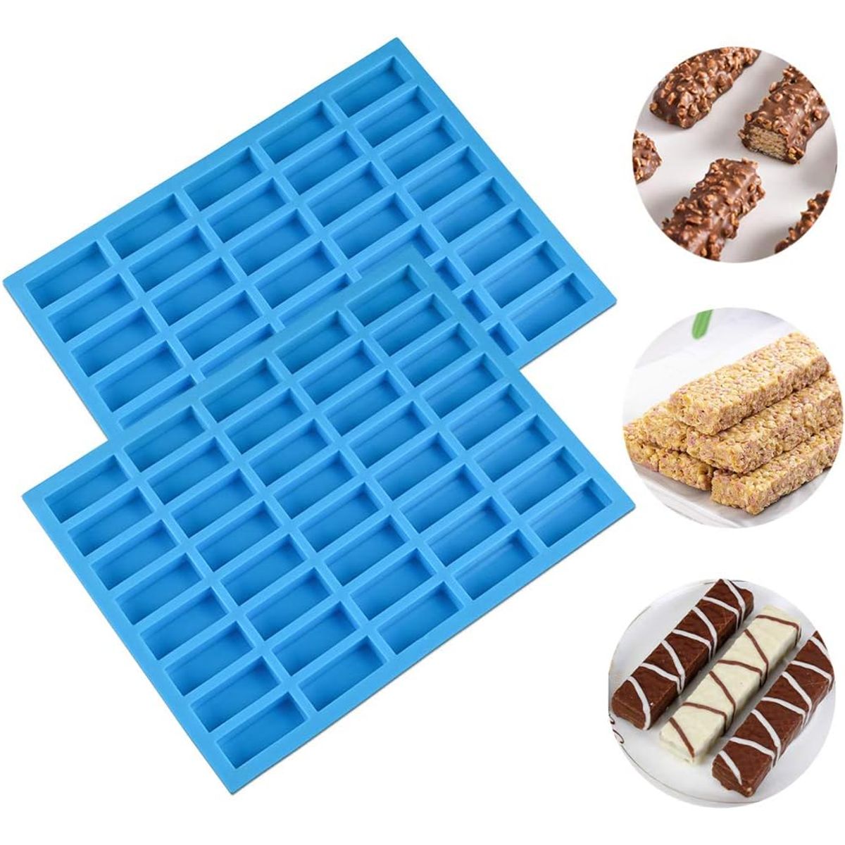 KUANGYE - Molde De Silicona Para Chocolates O Calugas