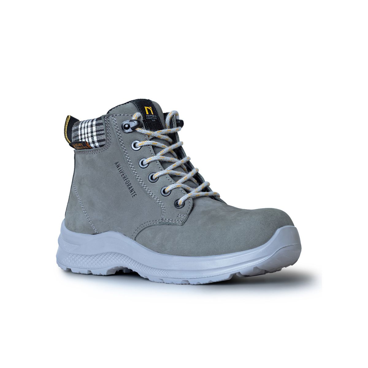 NORSEG - Zapato de Seguridad BARI CT Calzado Mujer Gris NORSEG