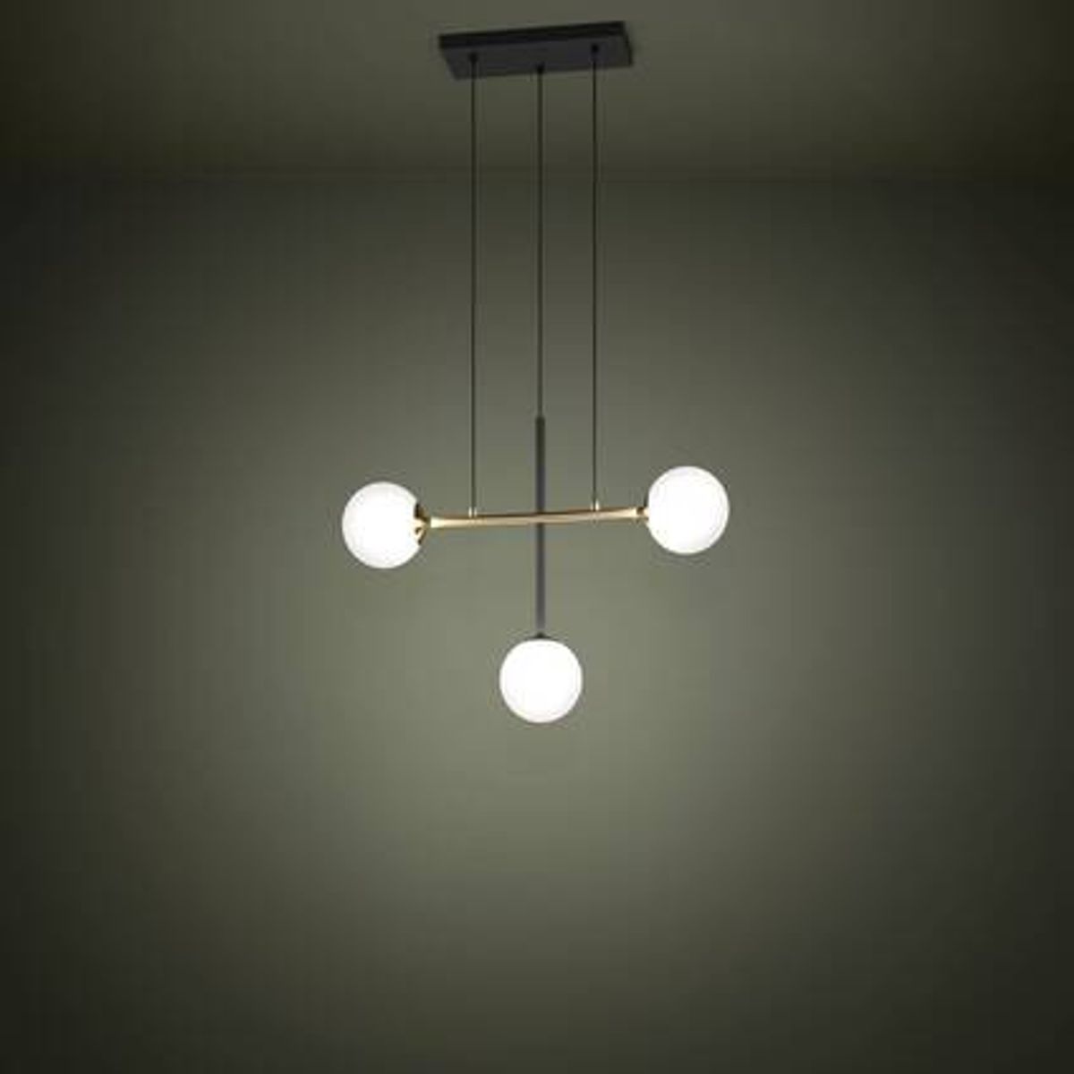 EGLO - Lámpara Colgante Paz Acero  E14 3x40w Ip20 Cod.390177