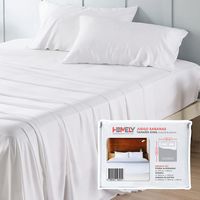 Juego de sabanas King 100 GSM Suave 4 Piezas