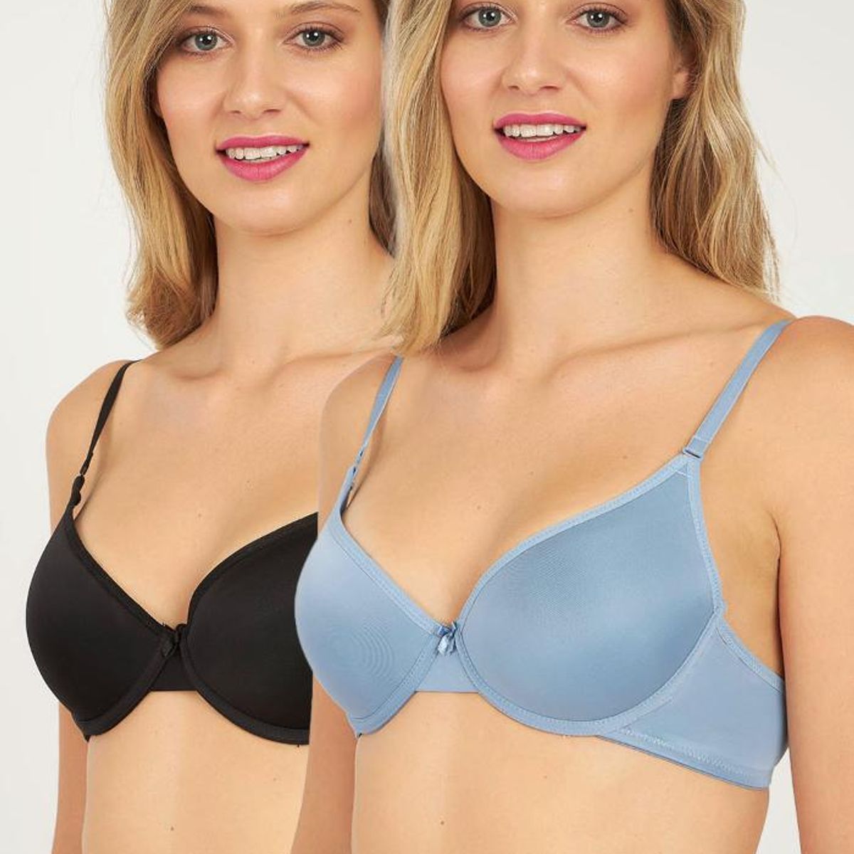 KAYSER - PACK 2X  Sosten  Push Up Microfibra P250022 Kayser