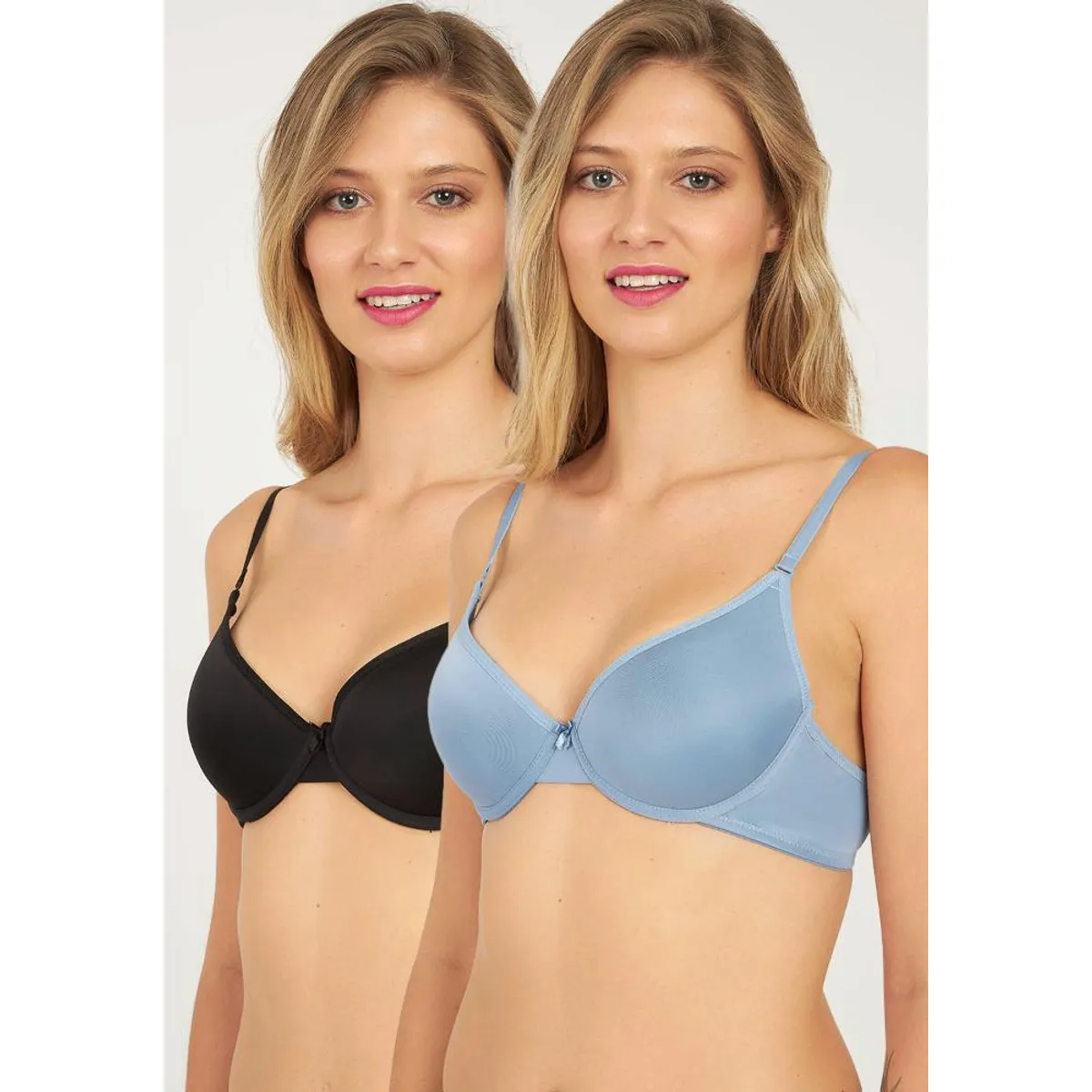 KAYSER - PACK 2X  Sosten  Push Up Microfibra P250022 Kayser