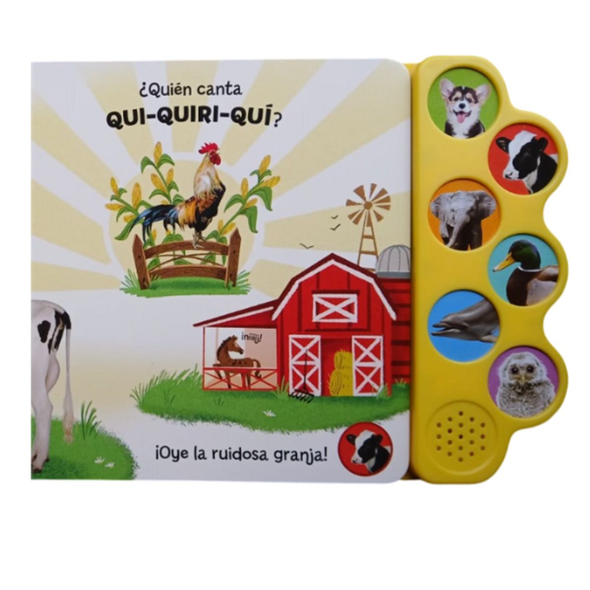 COTTAGE - Libro sonoro mira, oye y aprende - ANIMALES