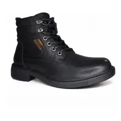 PAND G - Botin Cuero Pu Ejecutivo Estilo Durabilidad Y Comodos 39 al 44 7567
