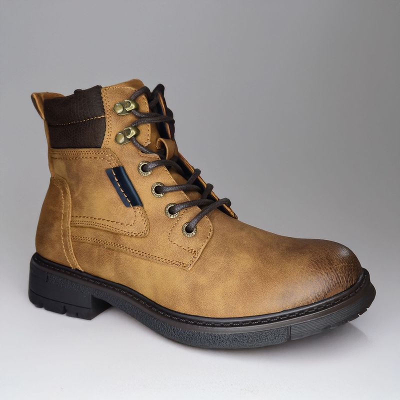 PAND G - Botin Cuero Pu Ejecutivo Estilo Durabilidad Y Comodos 39 al 44 7568