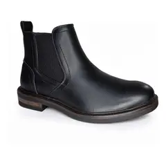 PAND G - Botin Cuero Pu Ejecutivo Estilo Durabilidad Sin Cordon 39 al 44 7565