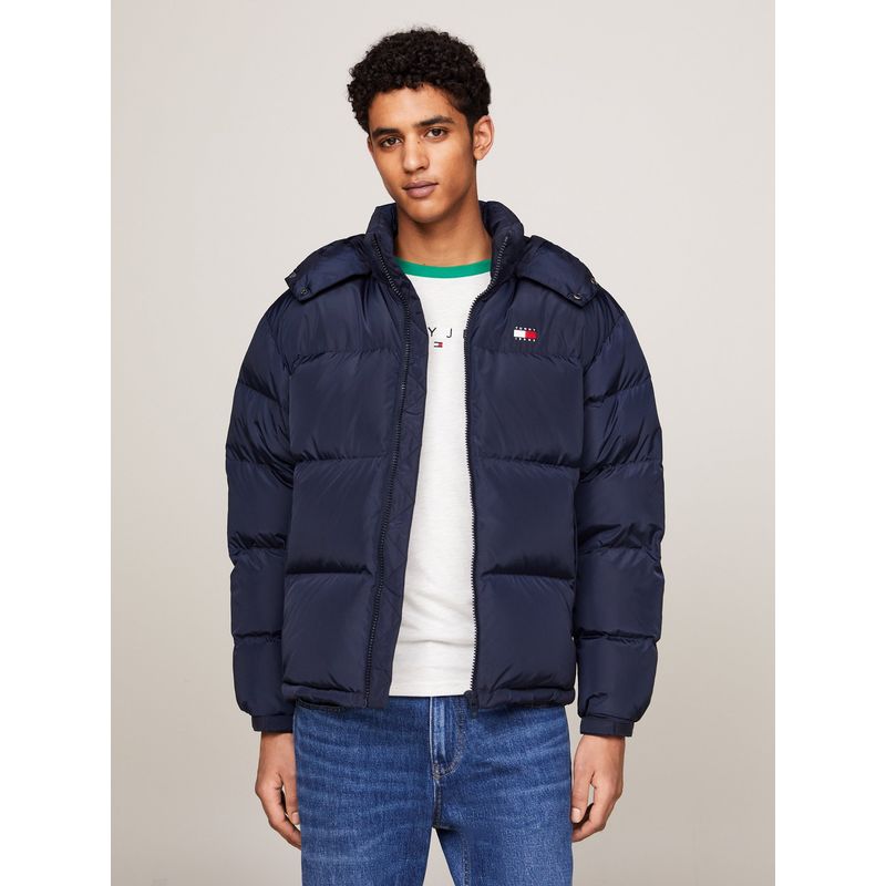 TOMMY HILFIGER - Parka Alaska Acolchada De Plumón Azul Tommy Hilfiger