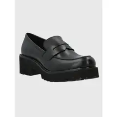 HUSH PUPPIES - Mocasín Cuero Mujer Sophie Negro