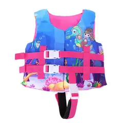 GENERICO - Chaleco Flotador Salvavidas Infantil Niña 5-10 años Fucsia
