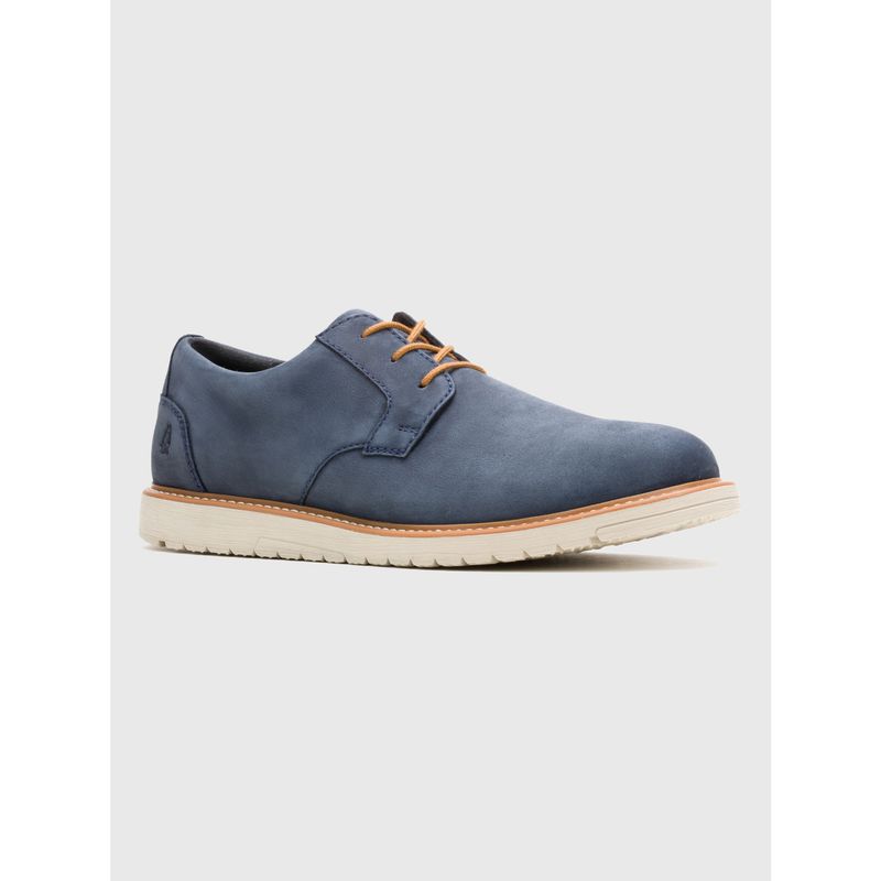 HUSH PUPPIES - Zapato Cuero Hombre Jenson Oxford Azul HUSH PUPPIES