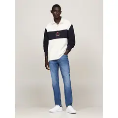 TOMMY HILFIGER - Jeans Flex Bleecker Slim Fit Celeste