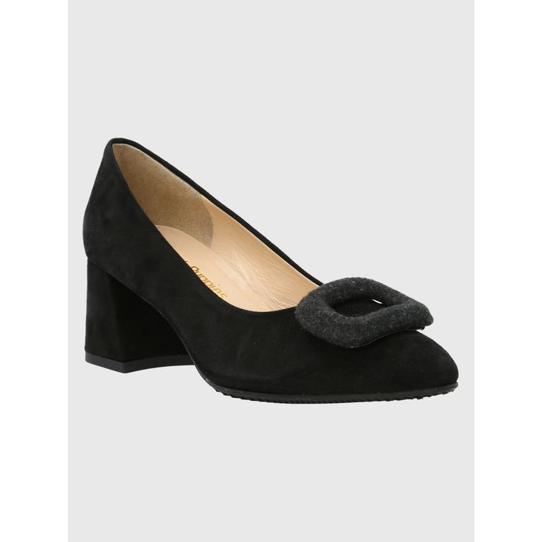 Zapato Cuero Mujer Alonza Negro