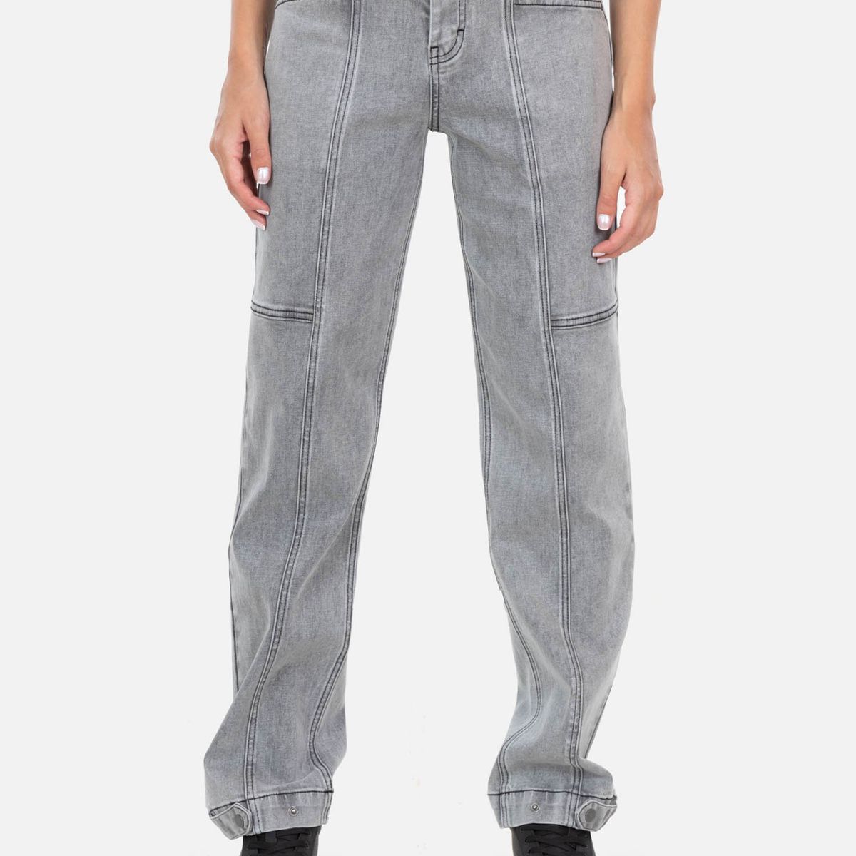 MAUI AND SONS - Jeans Cyclone Gris Mujer Maui And Sons - Gris