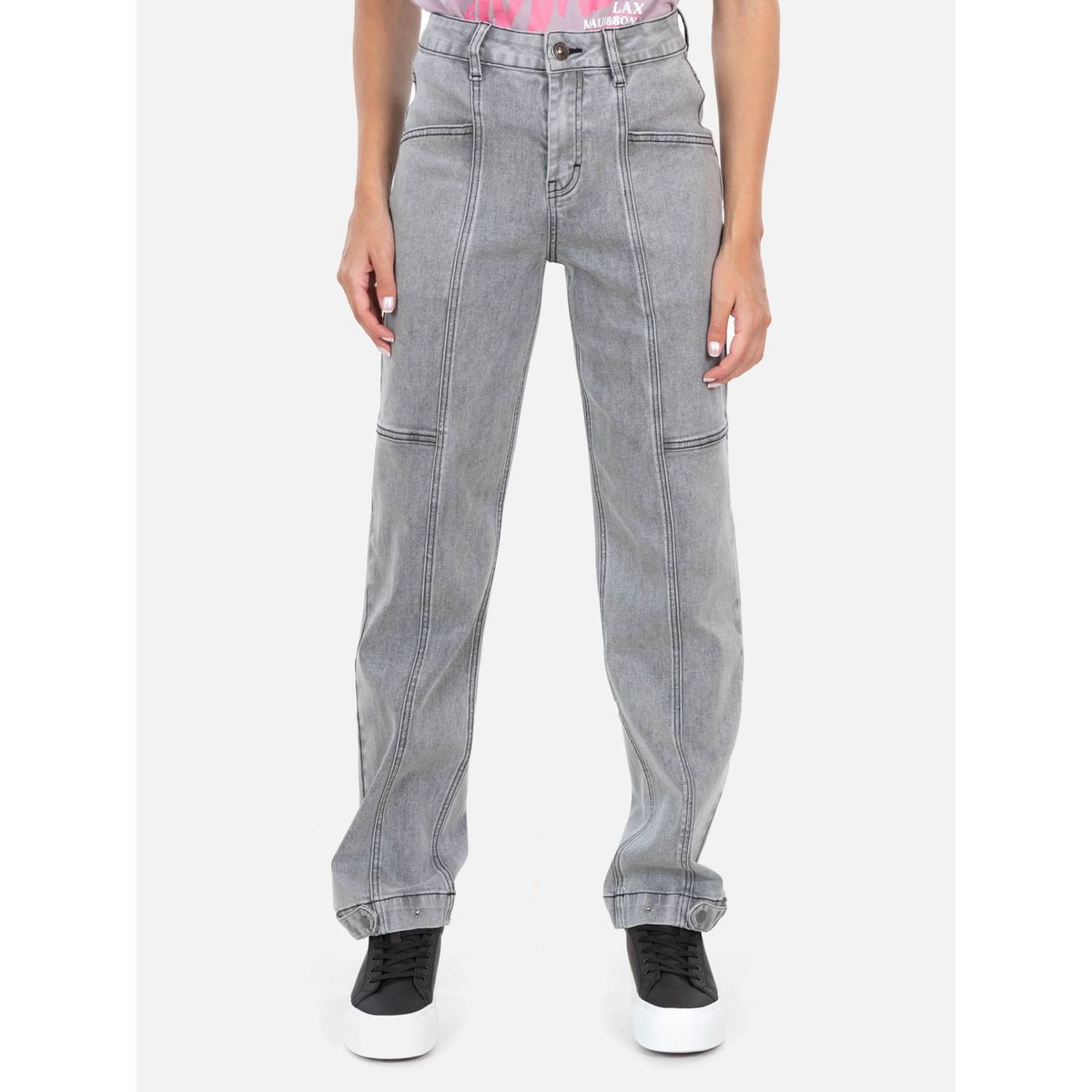 MAUI AND SONS - Jeans Cyclone Gris Mujer Maui And Sons - Gris