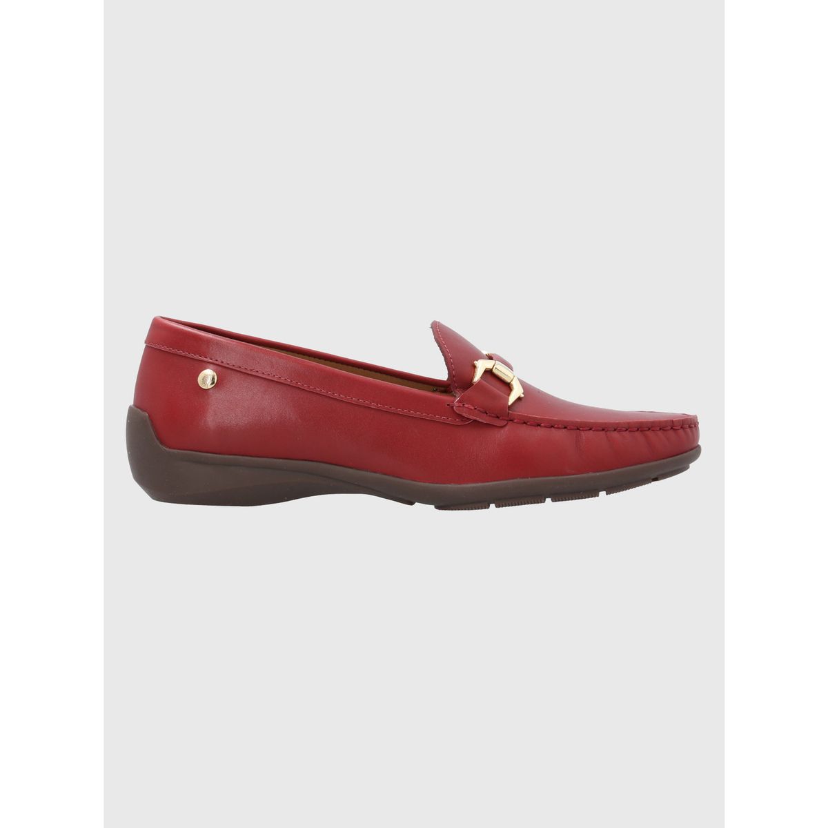 HUSH PUPPIES - Mocasín Cuero Mujer Natalia Burdeo HUSH PUPPIES