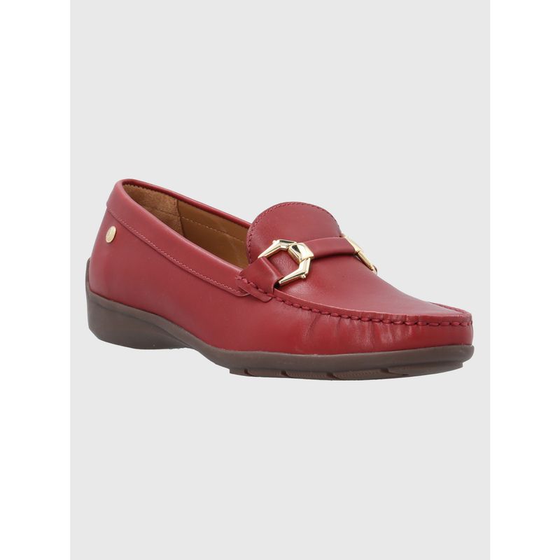 HUSH PUPPIES - Mocasín Cuero Mujer Natalia Burdeo HUSH PUPPIES