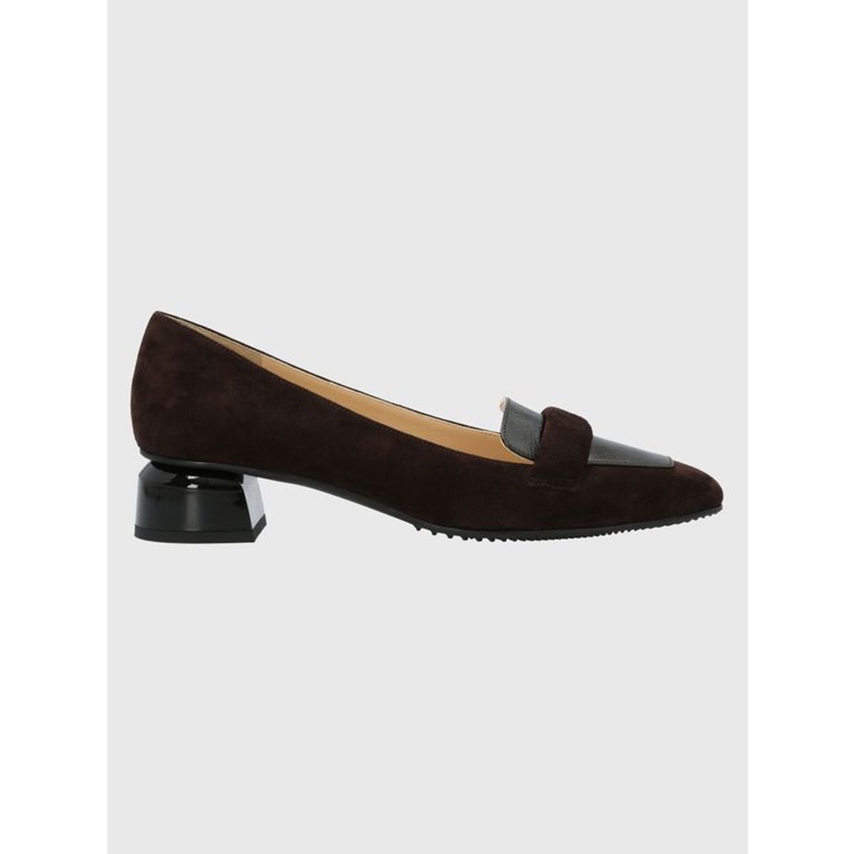 HUSH PUPPIES - Zapato Cuero Mujer Alvize Café Oscuro HUSH PUPPIES