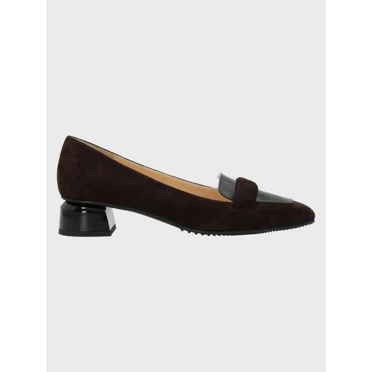 HUSH PUPPIES - Zapato Cuero Mujer Alvize Café Oscuro HUSH PUPPIES