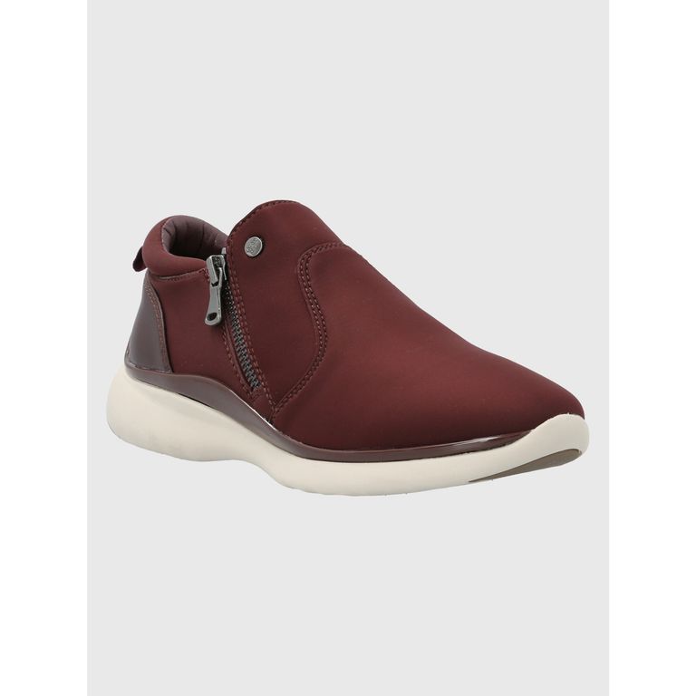 Zapatilla Mujer Lutus Burdeo