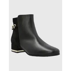 HUSH PUPPIES - Botín Cuero Mujer Alesandra Negro