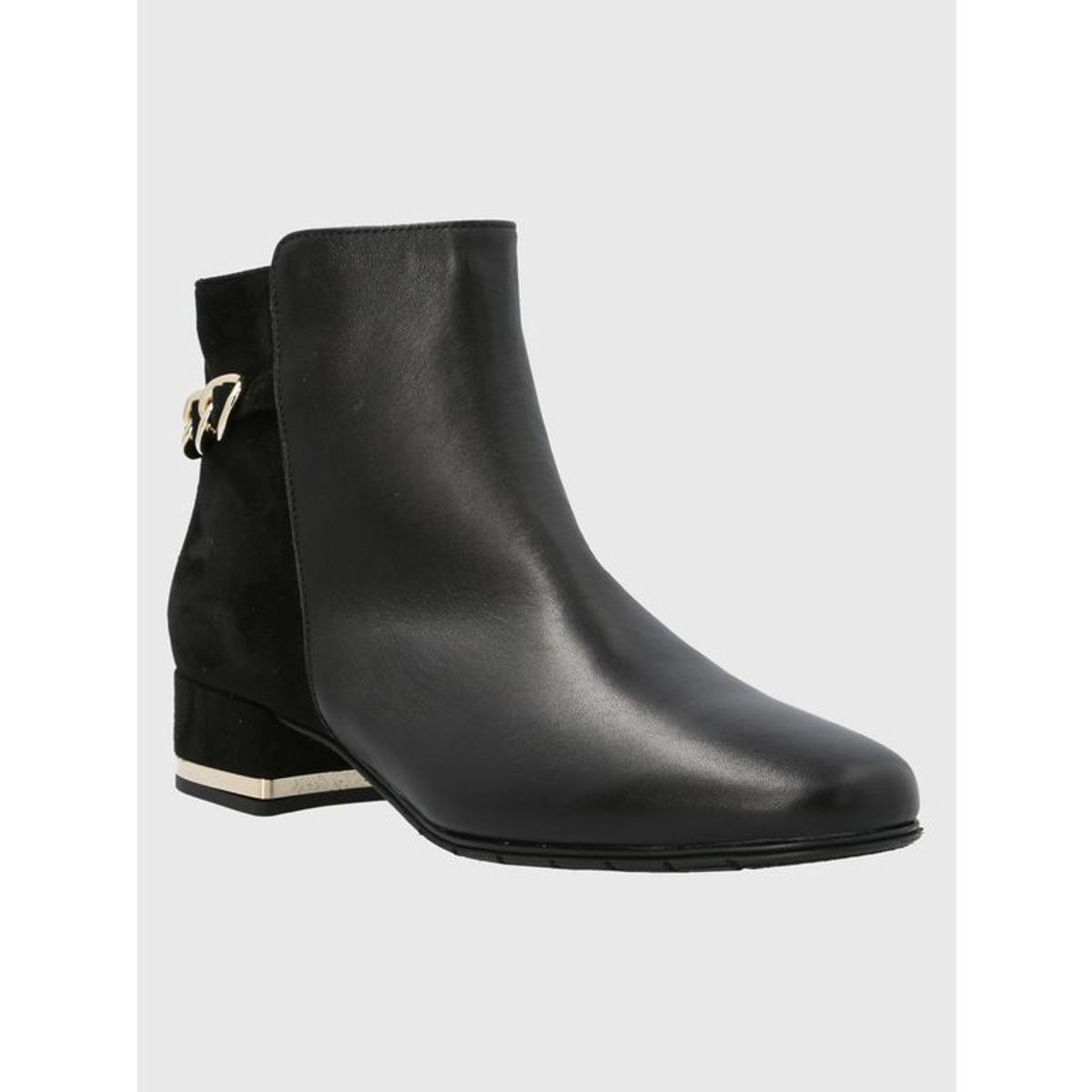 HUSH PUPPIES - Botín Cuero Mujer Alesandra Negro HUSH PUPPIES