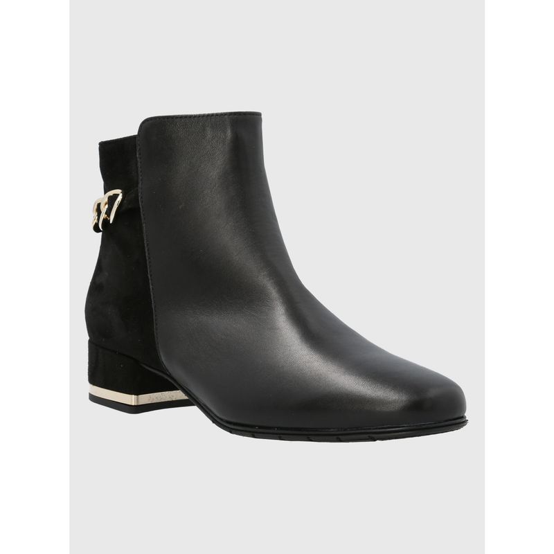 HUSH PUPPIES - Botín Cuero Mujer Alesandra Negro HUSH PUPPIES