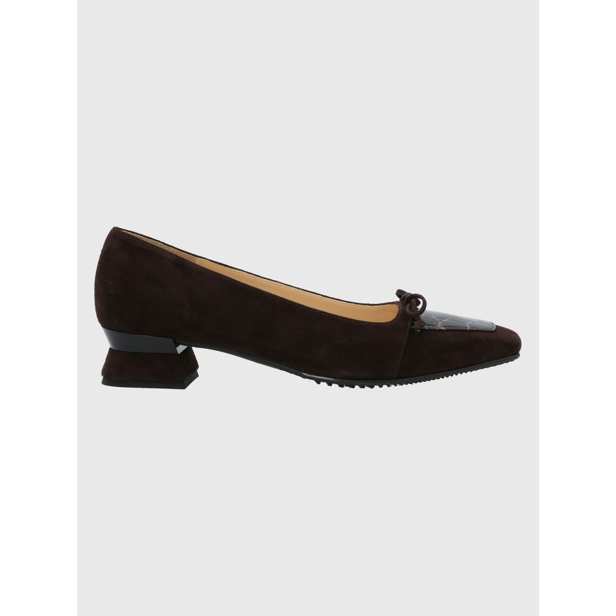 HUSH PUPPIES - Zapato Cuero Mujer Dina Café Oscuro HUSH PUPPIES
