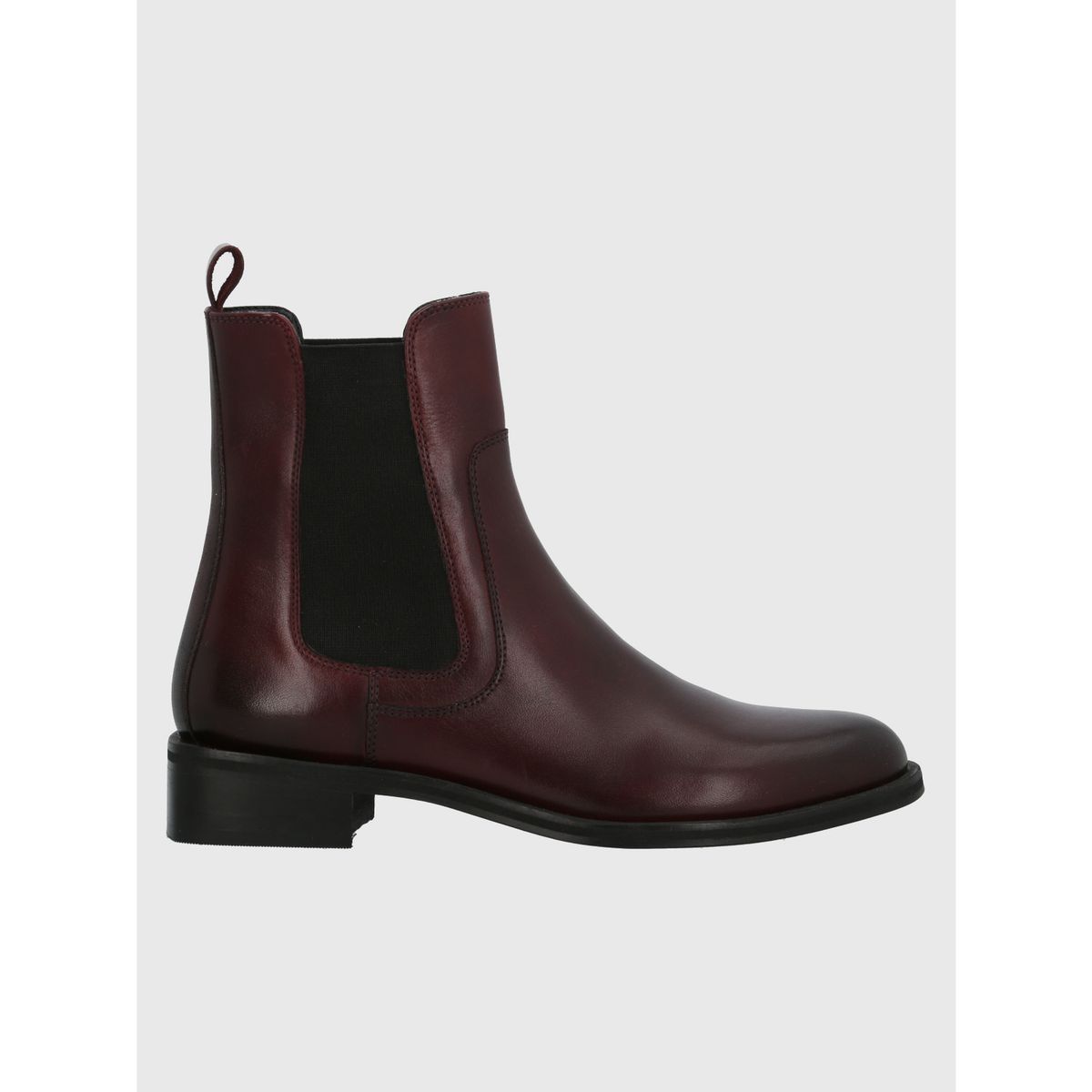 HUSH PUPPIES - Botín Cuero Mujer Rivor Burdeo HUSH PUPPIES