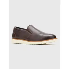 HUSH PUPPIES - Zapato Cuero Hombre Jenson Slip On Café
