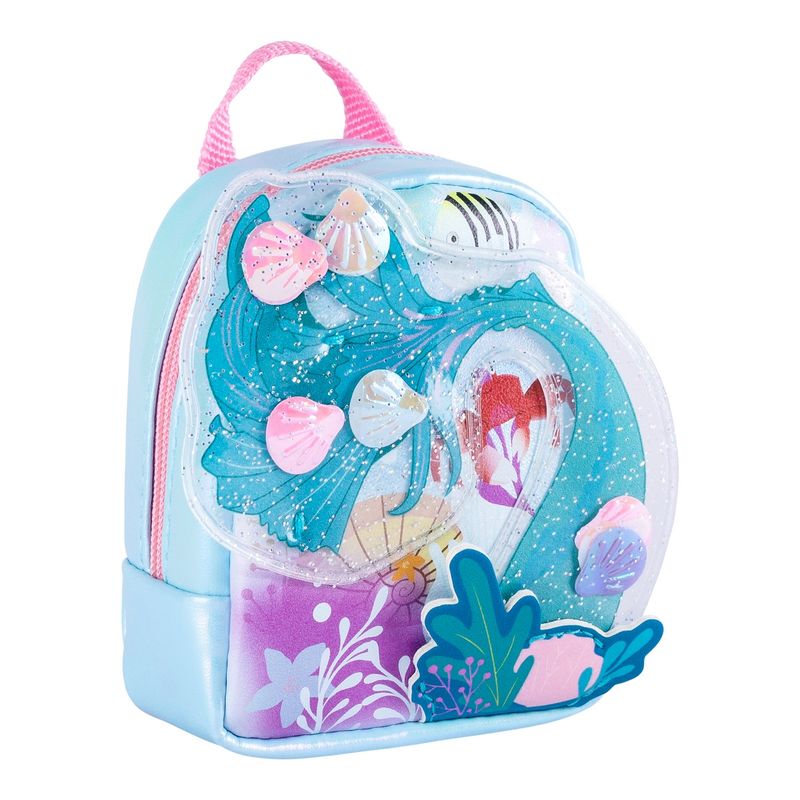 ANSALDO - Mochila Disney Con Accesorios Real Littles - Sirenita