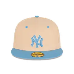 NEW ERA - Jockey New York Yankees MLB Ice Latte 59Fifty Vicera Plana Caps