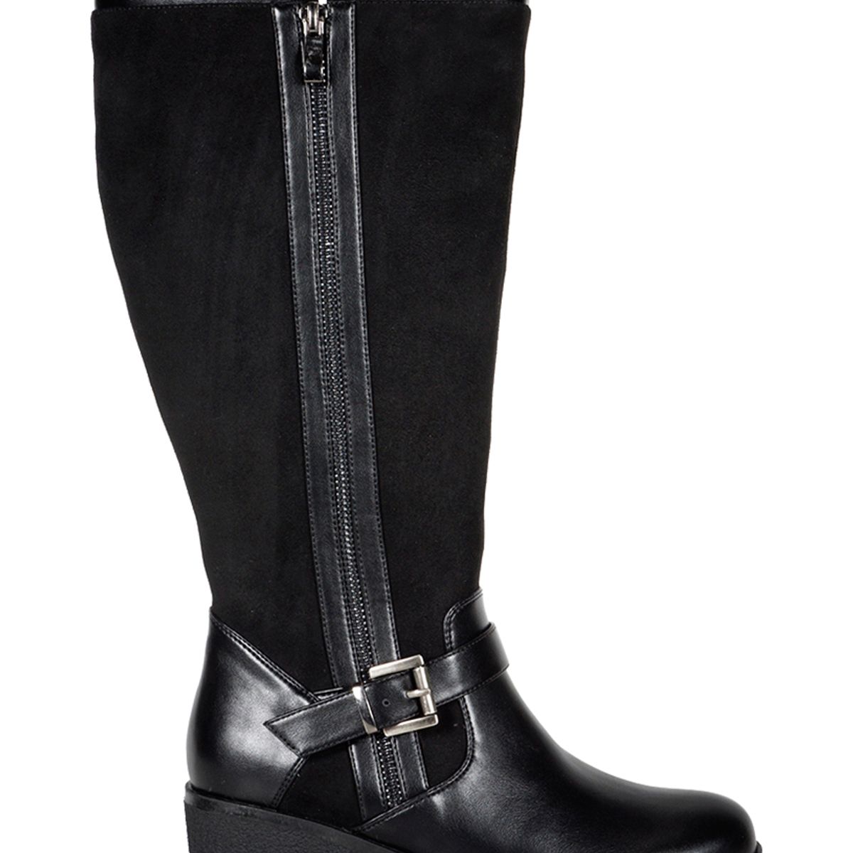 BEGOÑA - Bota Mujer Alfia Negro Ancho XL BEGOÑA