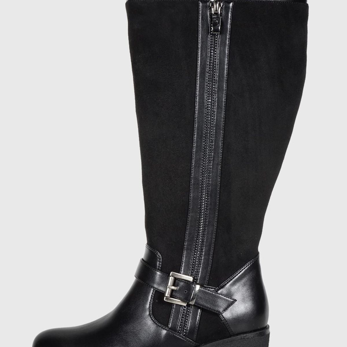 BEGOÑA - Bota Mujer Alfia Negro Ancho XL BEGOÑA