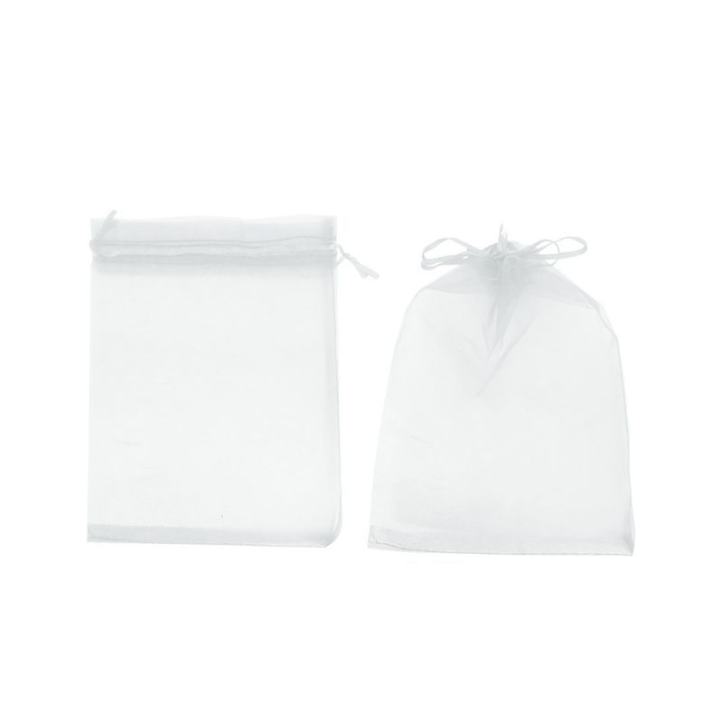 GENERICO - BOLSA ORGANZA Blanca 17X23CM X12UNI