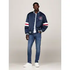 TOMMY HILFIGER - Jeans Austin Dark Wash Slim Fit Azul