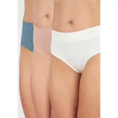 KAYSER - PACK 3X Calzon HI-Leggs Algodón P31180