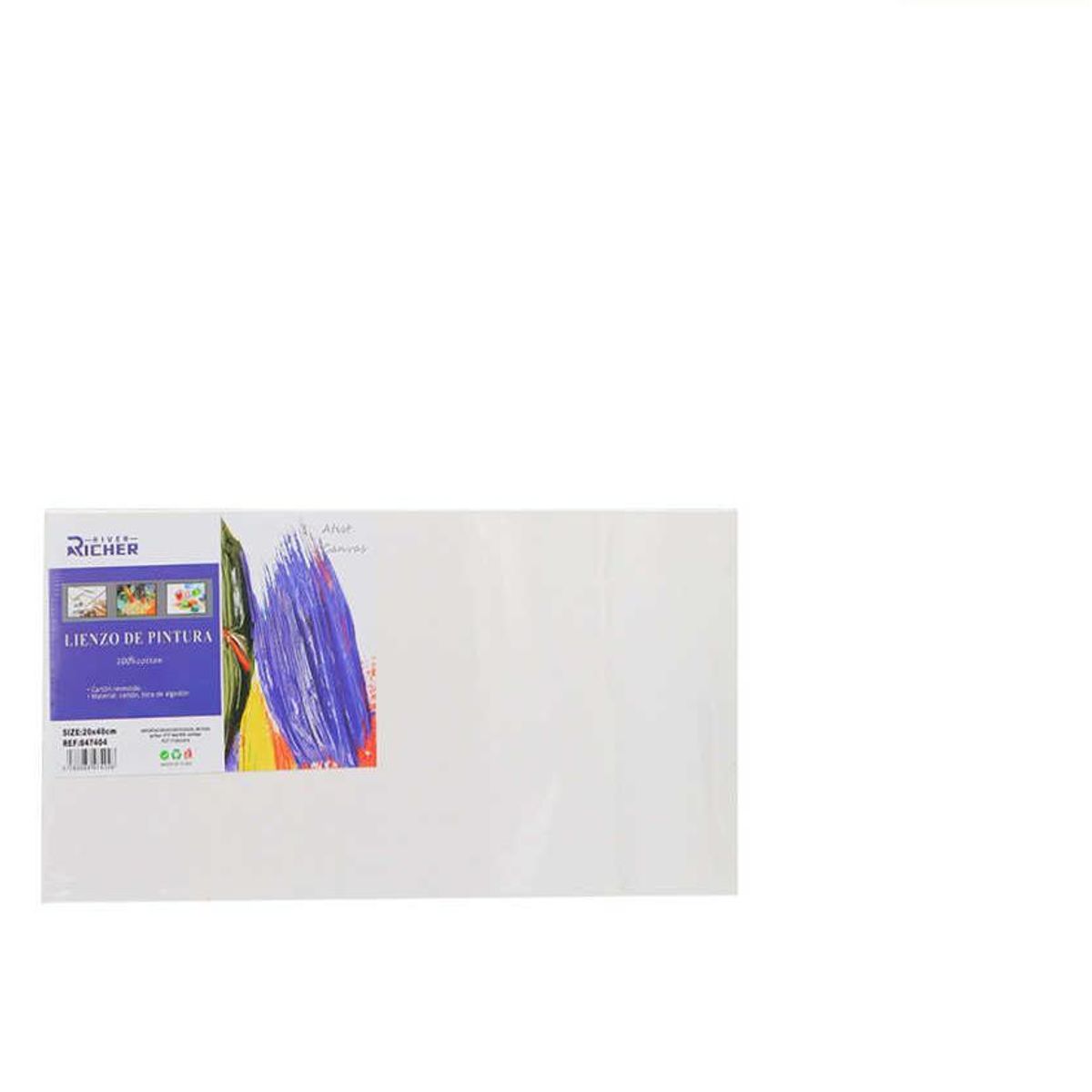 GENERICO - Set 10 Bastidor Lienzo 20x40cm