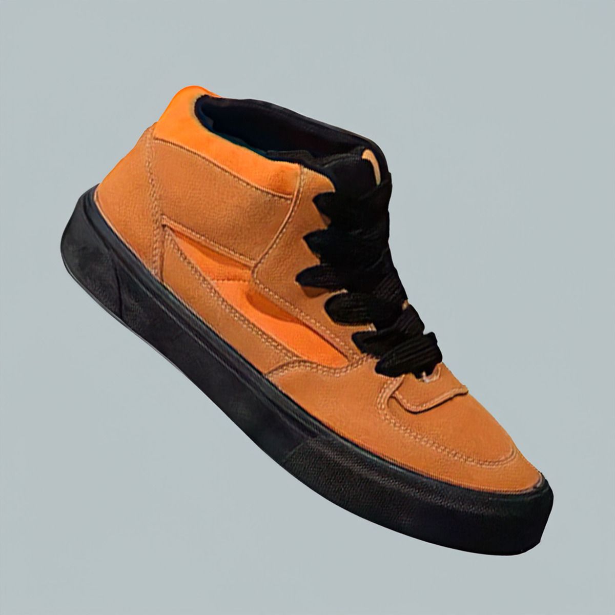 PAND G - Zapatillas Hombre Modelo Skater Caña Alta Naranja 40 al 44 - 7644