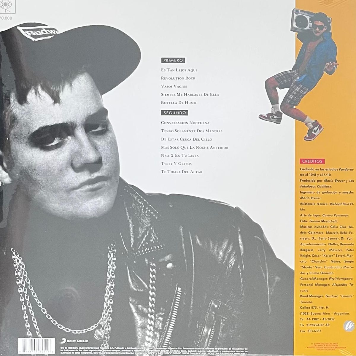 HITWAY MUSIC - FABULOSOS CADILLACS - EL RITMO MUNDIAL - VINILO