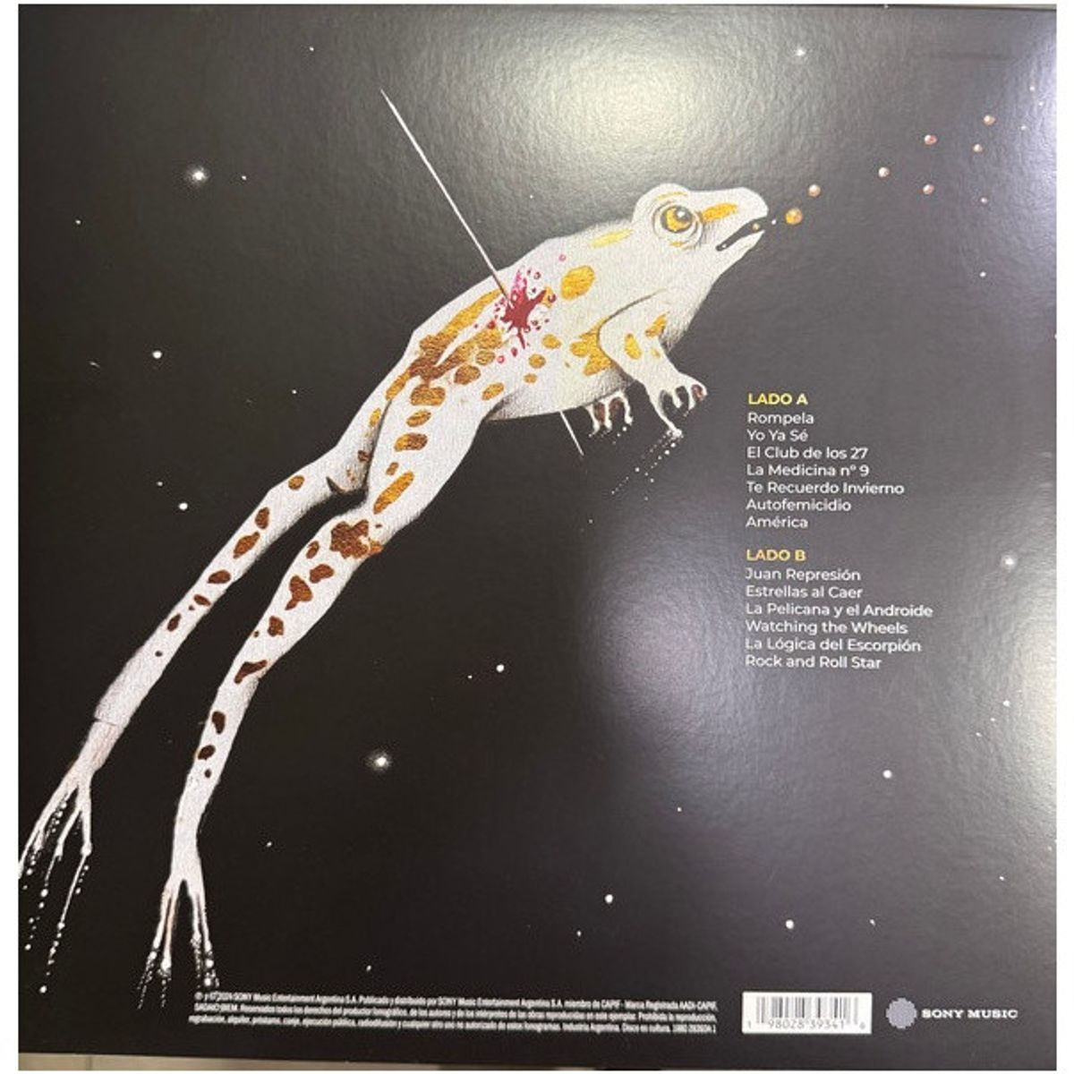 HITWAY MUSIC - CHARLY GARCIA - LA LOGICA DEL ESCORPION STANDARD EDT ARGENTINA - VINILO