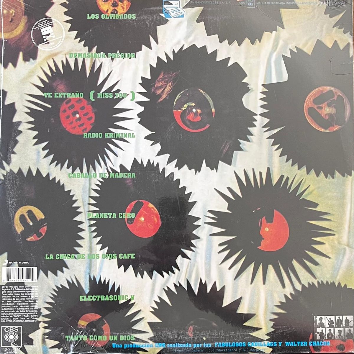 HITWAY MUSIC - FABULOSOS CADILLACS - VOLUMEN 5 - VINILO