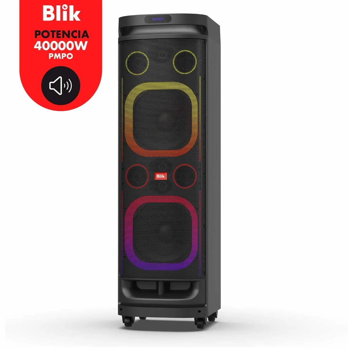 BLIK - Parlante Bluetooth Karaoke Con Microfono Blik Towerbass