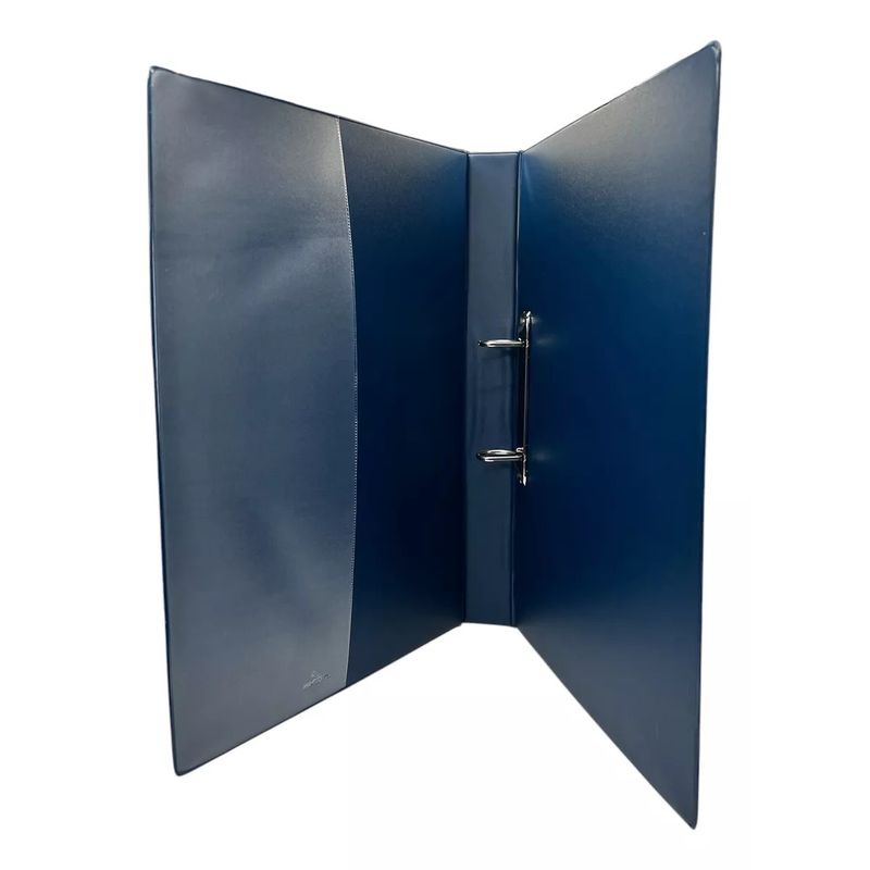 RHEIN - Carpeta Azul Archivador Oficio 2 Anillos Rhein