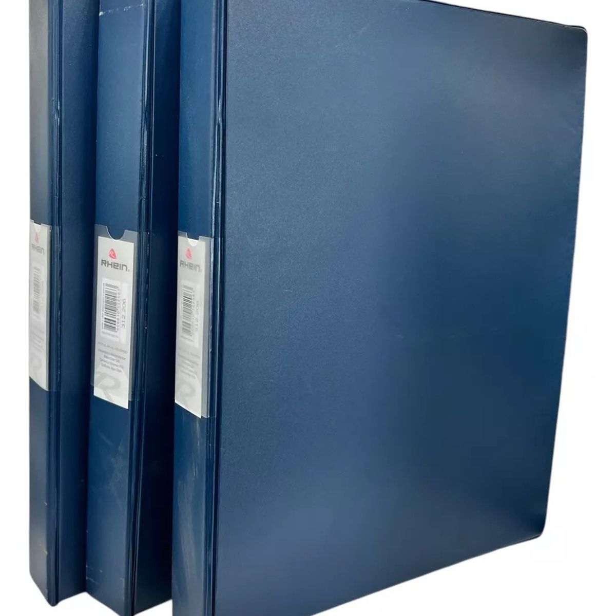 RHEIN - Carpeta Azul Archivador Oficio 2 Anillos Rhein