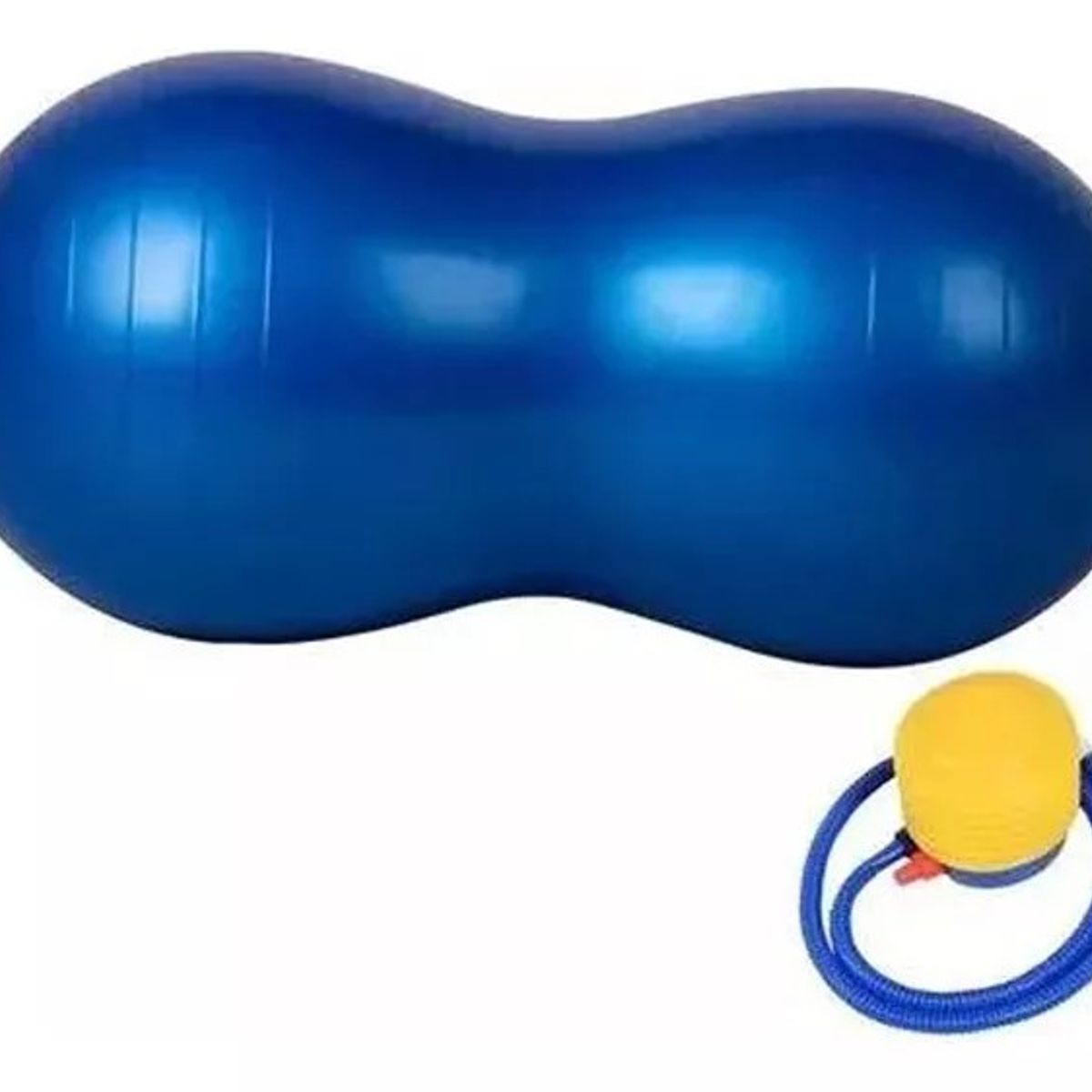 MUNDO MAGIA - Balón Ovalado Pilates Yoga Tipo Maní 90x45cm Rehabilitación