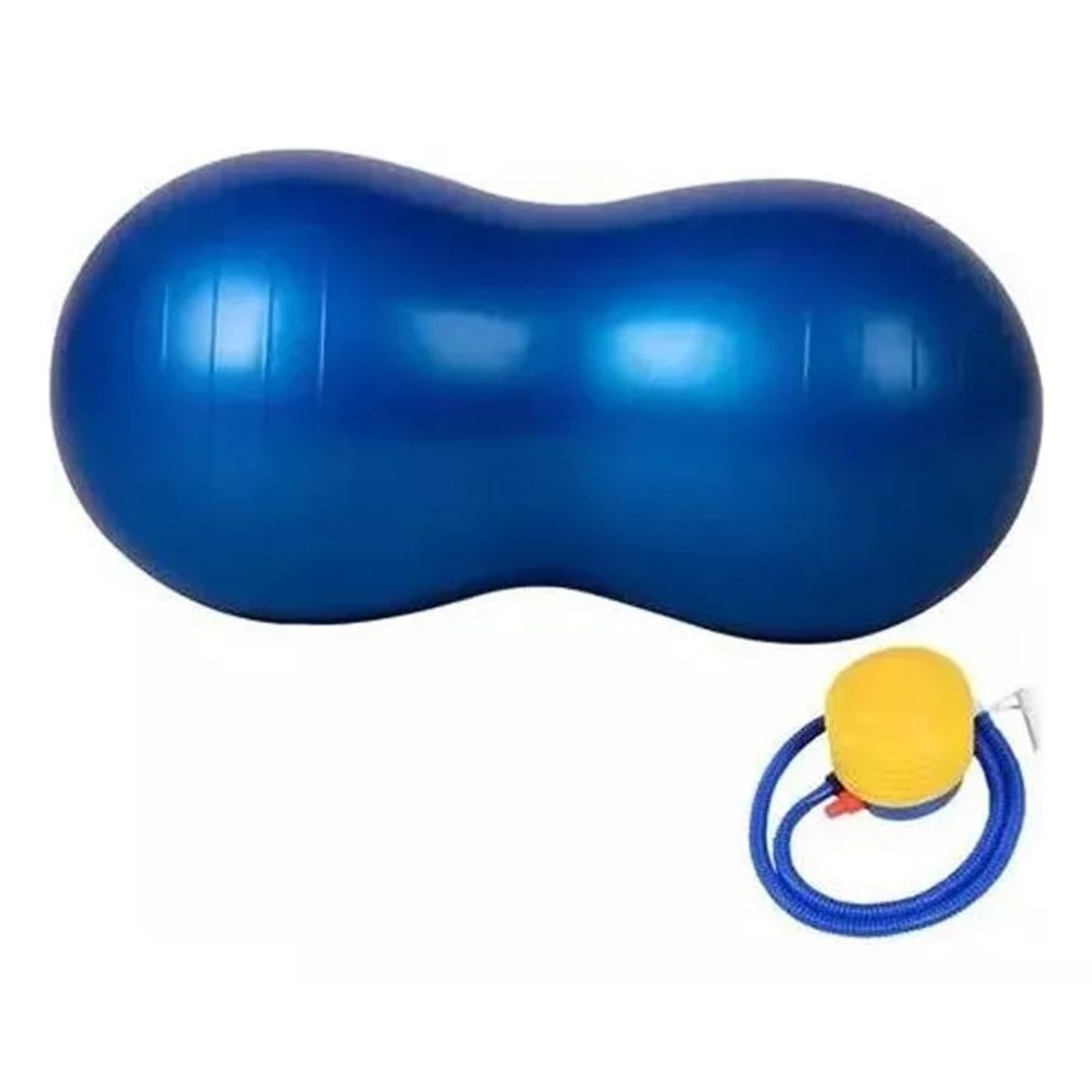MUNDO MAGIA - Balón Ovalado Pilates Yoga Tipo Maní 90x45cm Rehabilitación