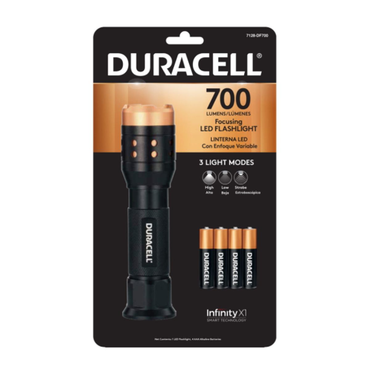DURACELL - Linterna Led 700 lumenes Duracell