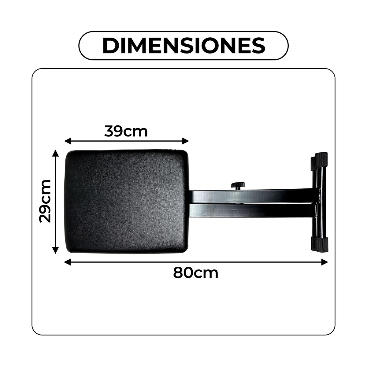 SONNET TECHNOLOGIES - Asiento Banqueta Sillin Para Teclado Organos