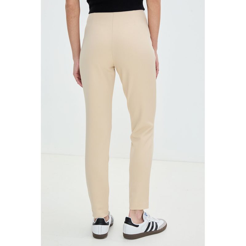 IO - Pantalon Beige Mujer Io